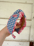 Vintage Feedsack Headband