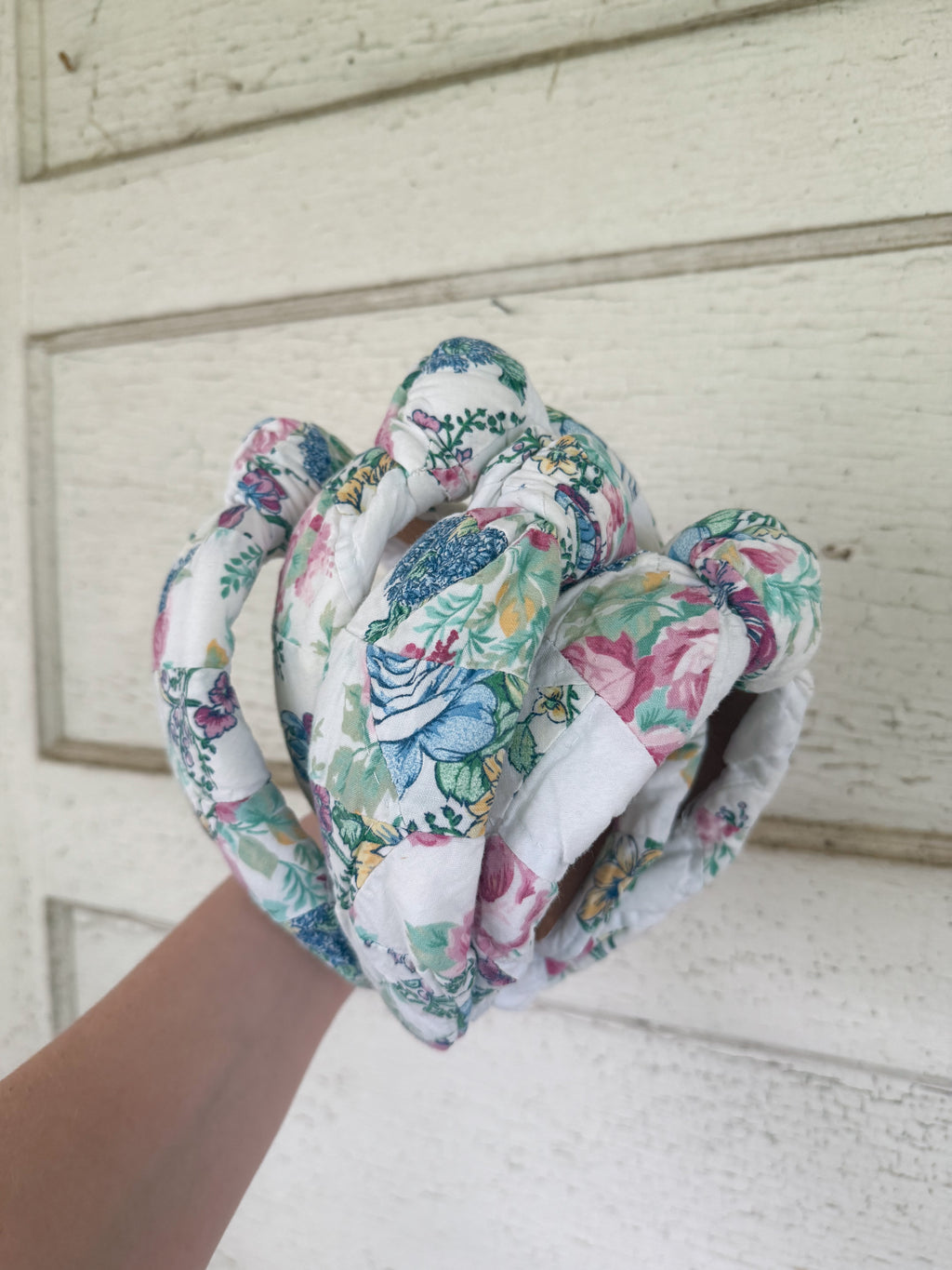 Bright Floral Quilt Headbands