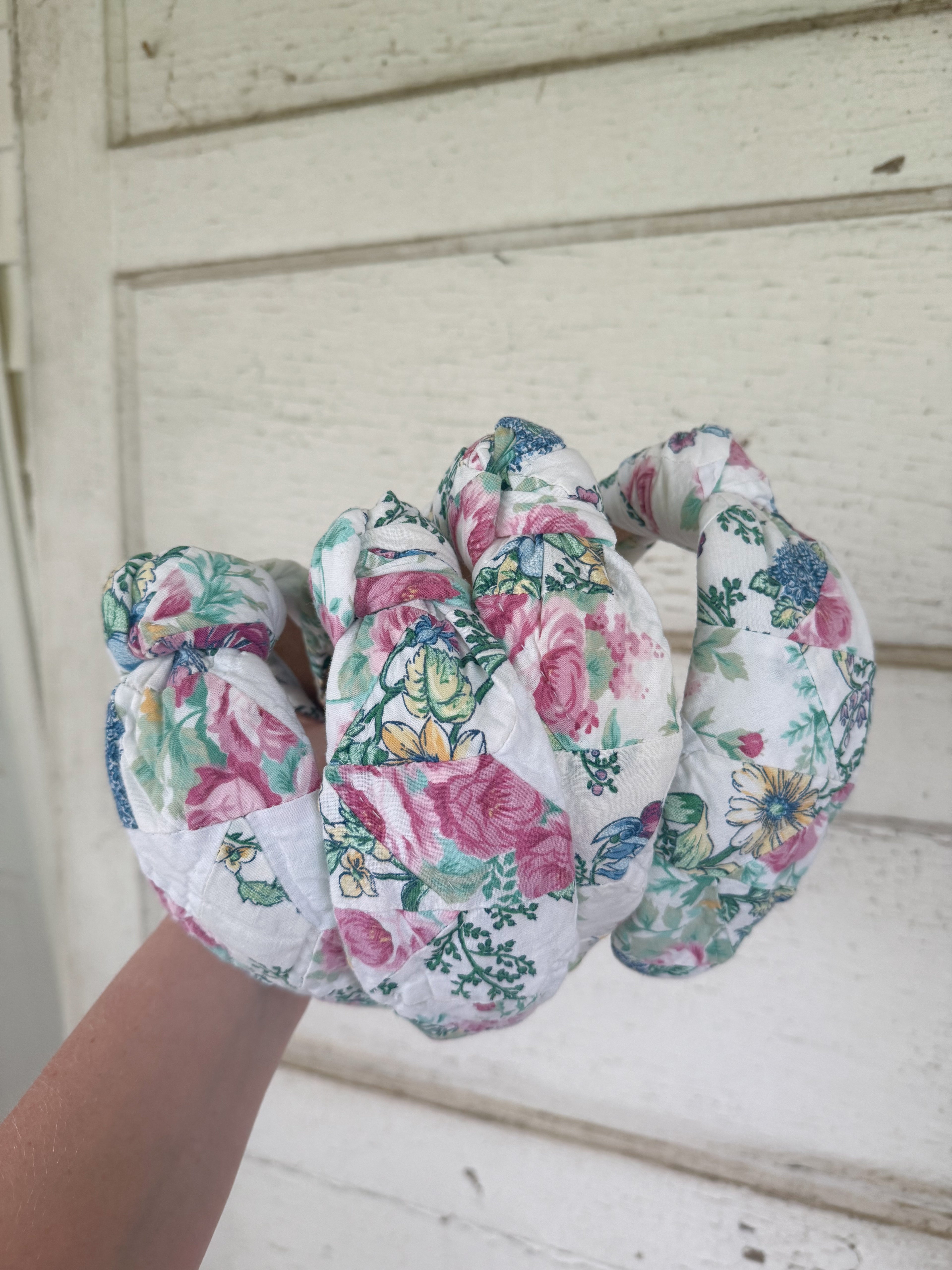 Bright Floral Quilt Headbands