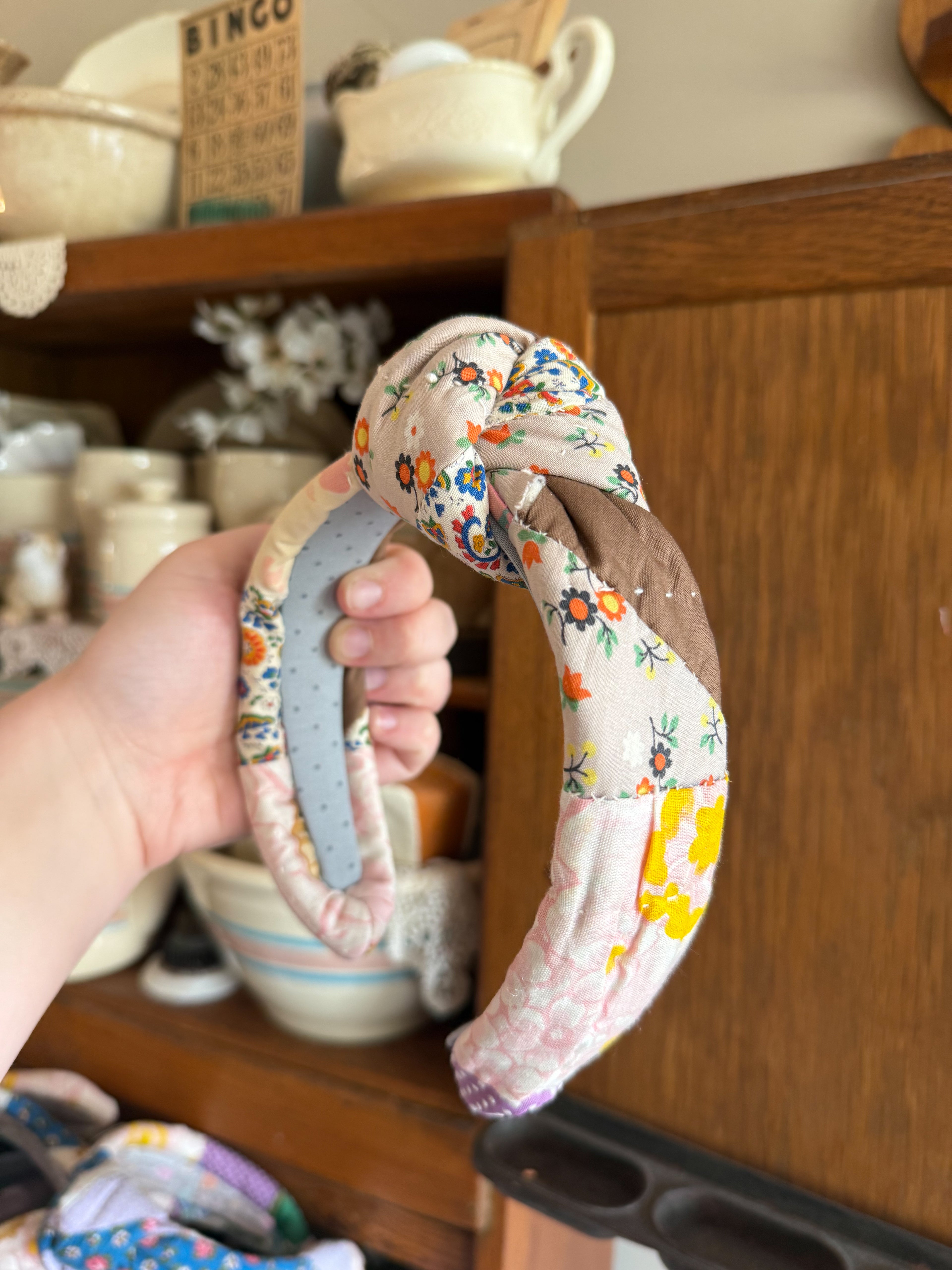 Vintage Quilt Headband