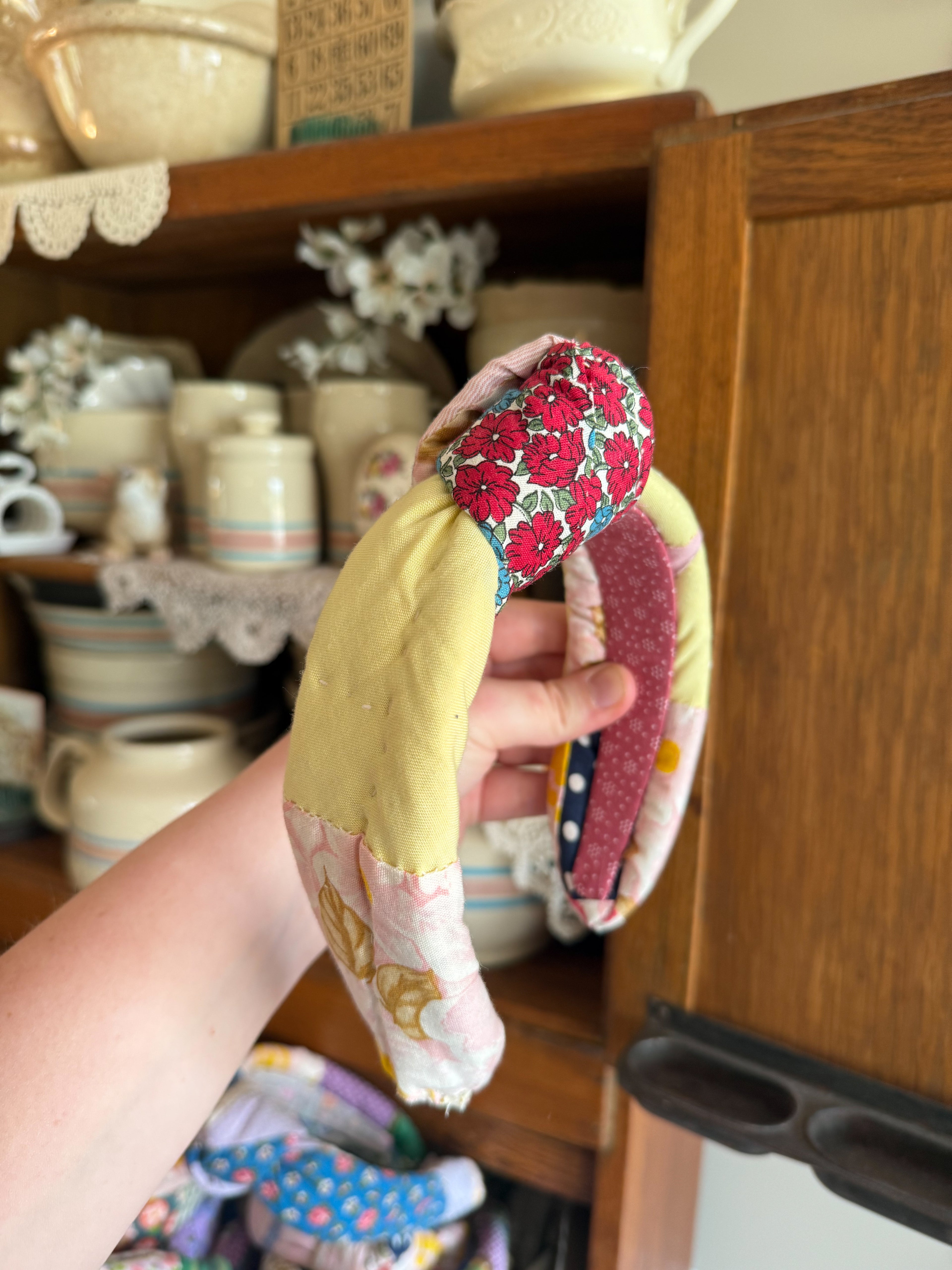 Vintage Quilt Headband